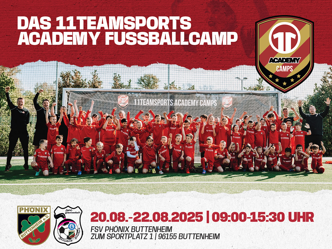 11TEAMSPORTS ACADEMY FUSSBALLCAMP